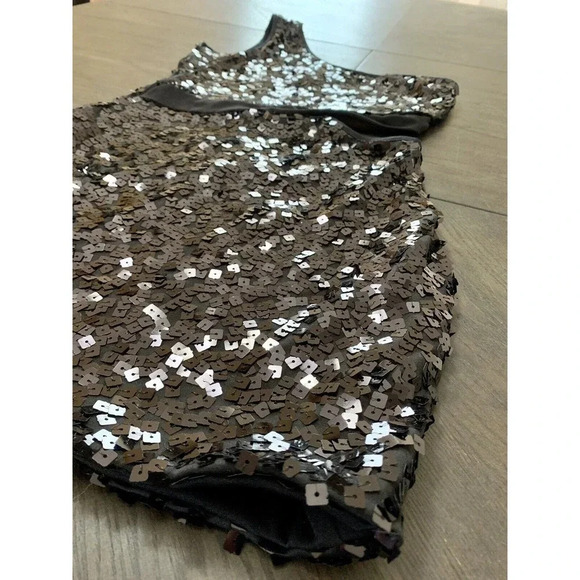 New Promgirl Simply Dresses Black Sparkly Cocktail Dress With Sequins NWT Small - Picture 8 of 9